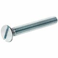 Hillman #8-32 x 3/4 in Slotted Flat Machine Screw, Zinc Plated Steel, 10 PK 7773